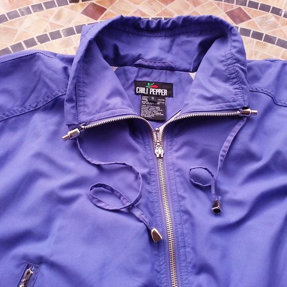 Vintage 90s-Y2K Chili Pepper Utility Cargo Jacket - Picture 6 of 9